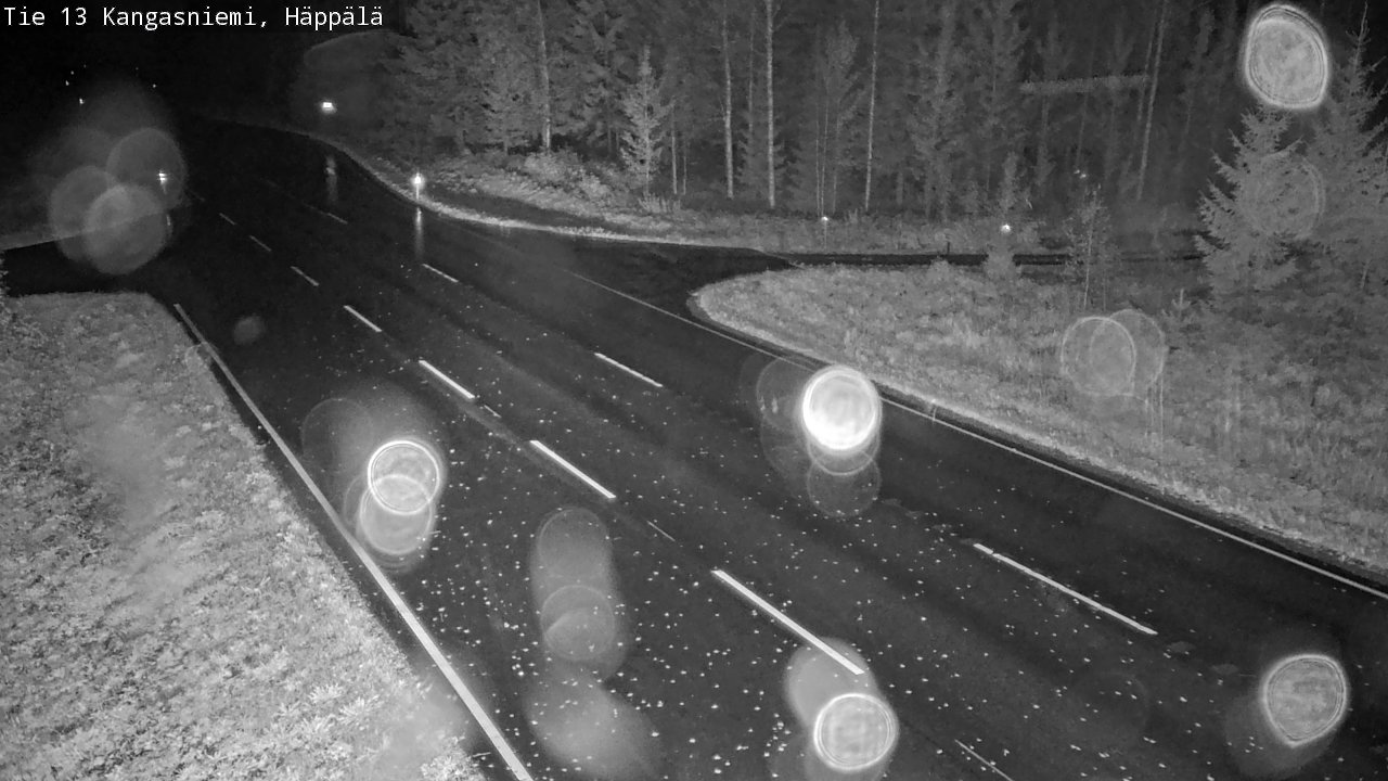 Weather Camera Image Road 13 Kangasniemi, Häppälä, Kangasniemi, Etelä-Savo