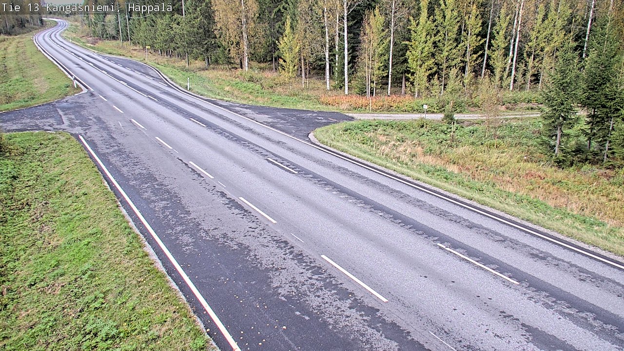 Weather Camera Image Road 13 Kangasniemi, Häppälä, Kangasniemi, Etelä-Savo
