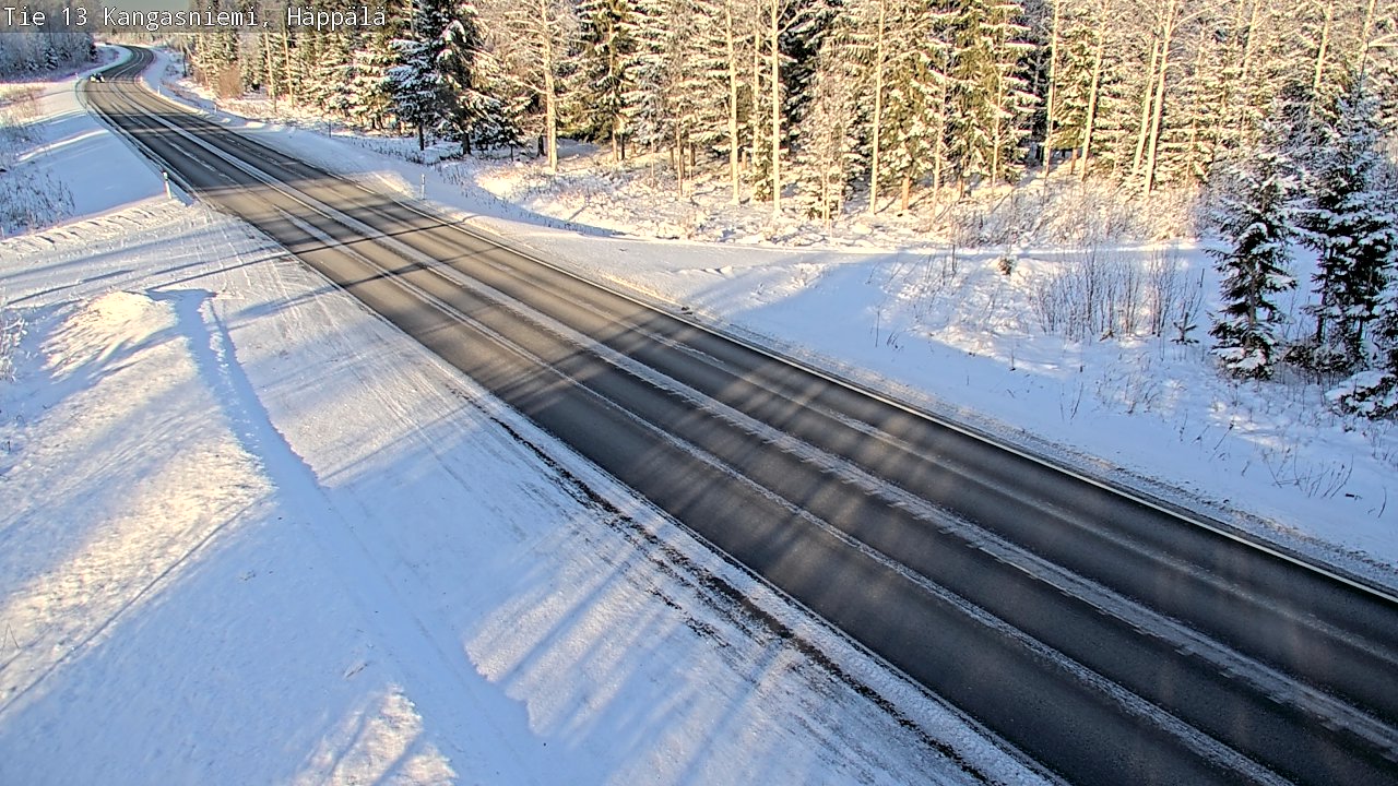 Weather Camera Image Väg 13 Kangasniemi, Häppälä, Kangasniemi, Etelä-Savo
