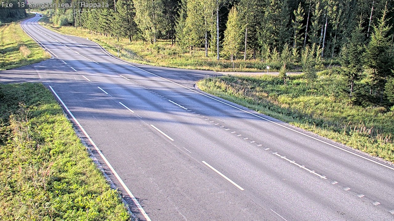 Kelikamerat Kuva Tie 13 Kangasniemi, Häppälä, Kangasniemi, Etelä-Savo
