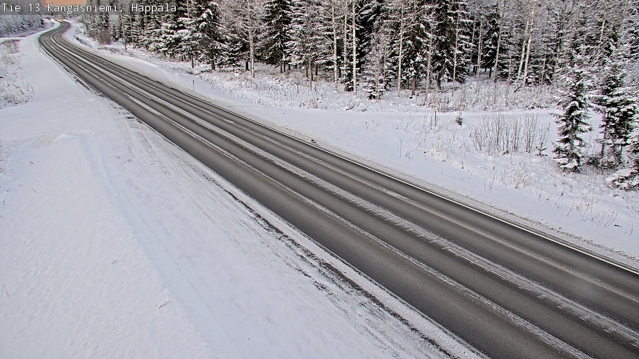 Weather Camera Image Road 13 Kangasniemi, Häppälä, Kangasniemi, Etelä-Savo
