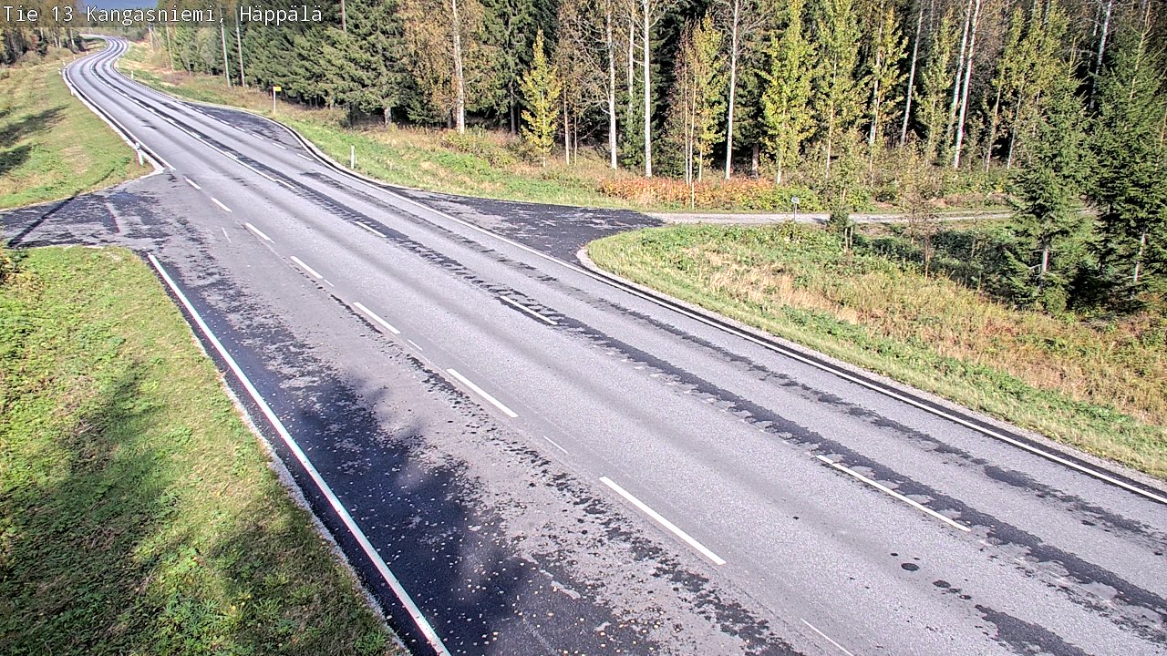 Kelikamerat Kuva Tie 13 Kangasniemi, Häppälä, Kangasniemi, Etelä-Savo