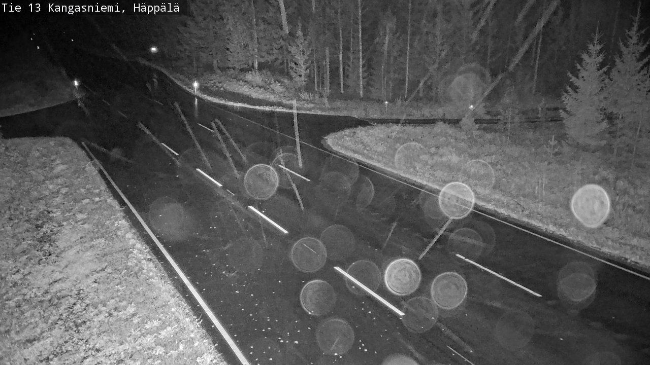 Weather Camera Image Road 13 Kangasniemi, Häppälä, Kangasniemi, Etelä-Savo