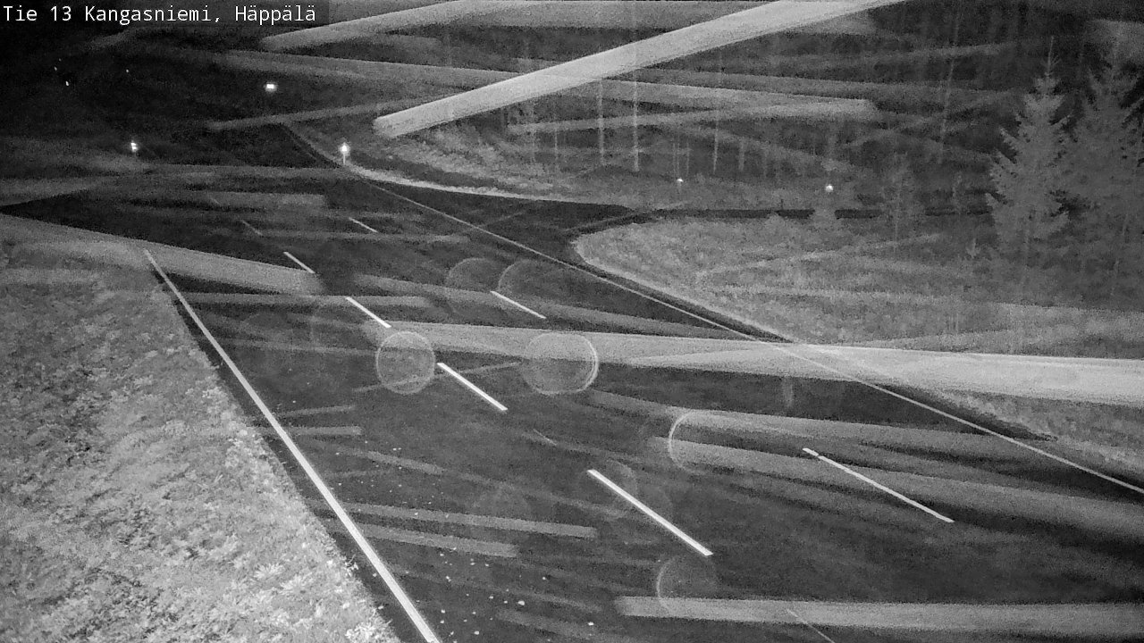 Weather Camera Image Road 13 Kangasniemi, Häppälä, Kangasniemi, Etelä-Savo