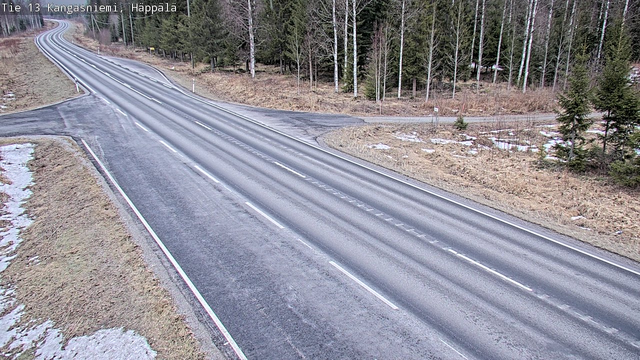 Kelikamerat Kuva Tie 13 Kangasniemi, Häppälä, Kangasniemi, Etelä-Savo