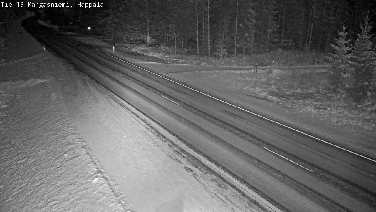 Weather Camera Image Road 13 Kangasniemi, Häppälä, Kangasniemi, Etelä-Savo
