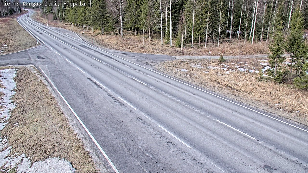 Kelikamerat Kuva Tie 13 Kangasniemi, Häppälä, Kangasniemi, Etelä-Savo