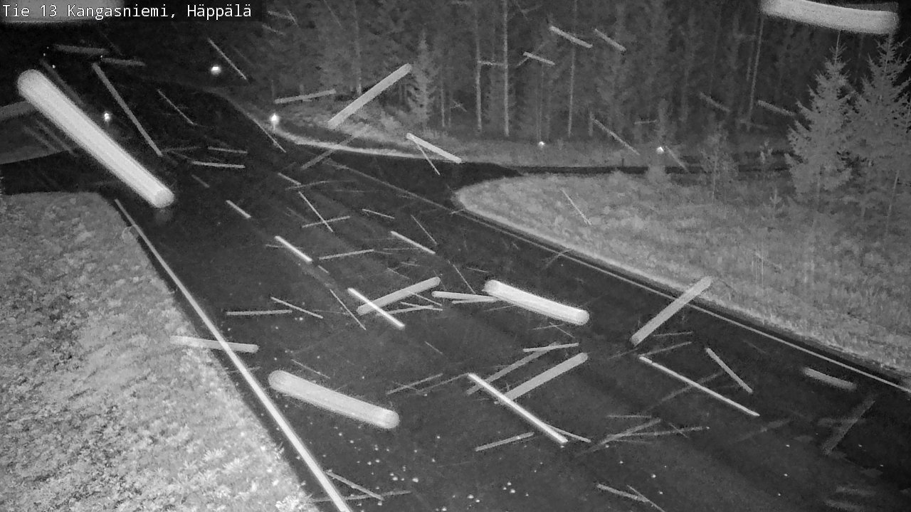 Weather Camera Image Road 13 Kangasniemi, Häppälä, Kangasniemi, Etelä-Savo