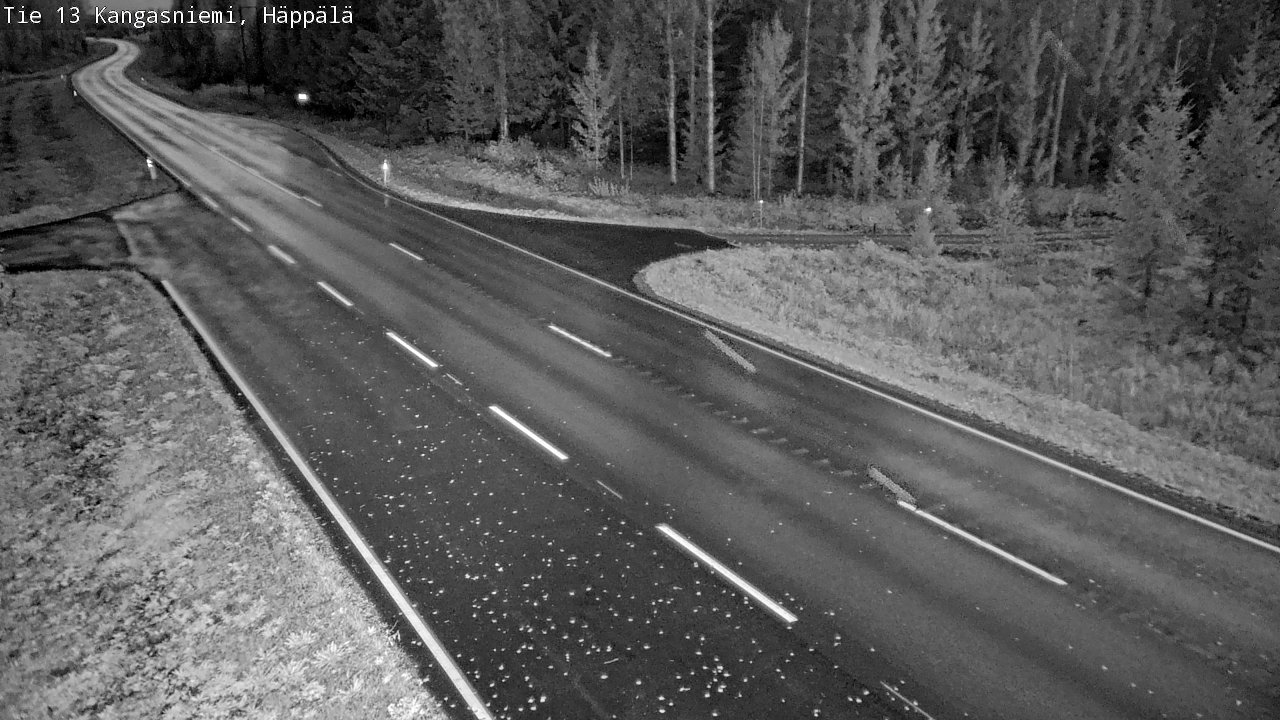 Weather Camera Image Road 13 Kangasniemi, Häppälä, Kangasniemi, Etelä-Savo