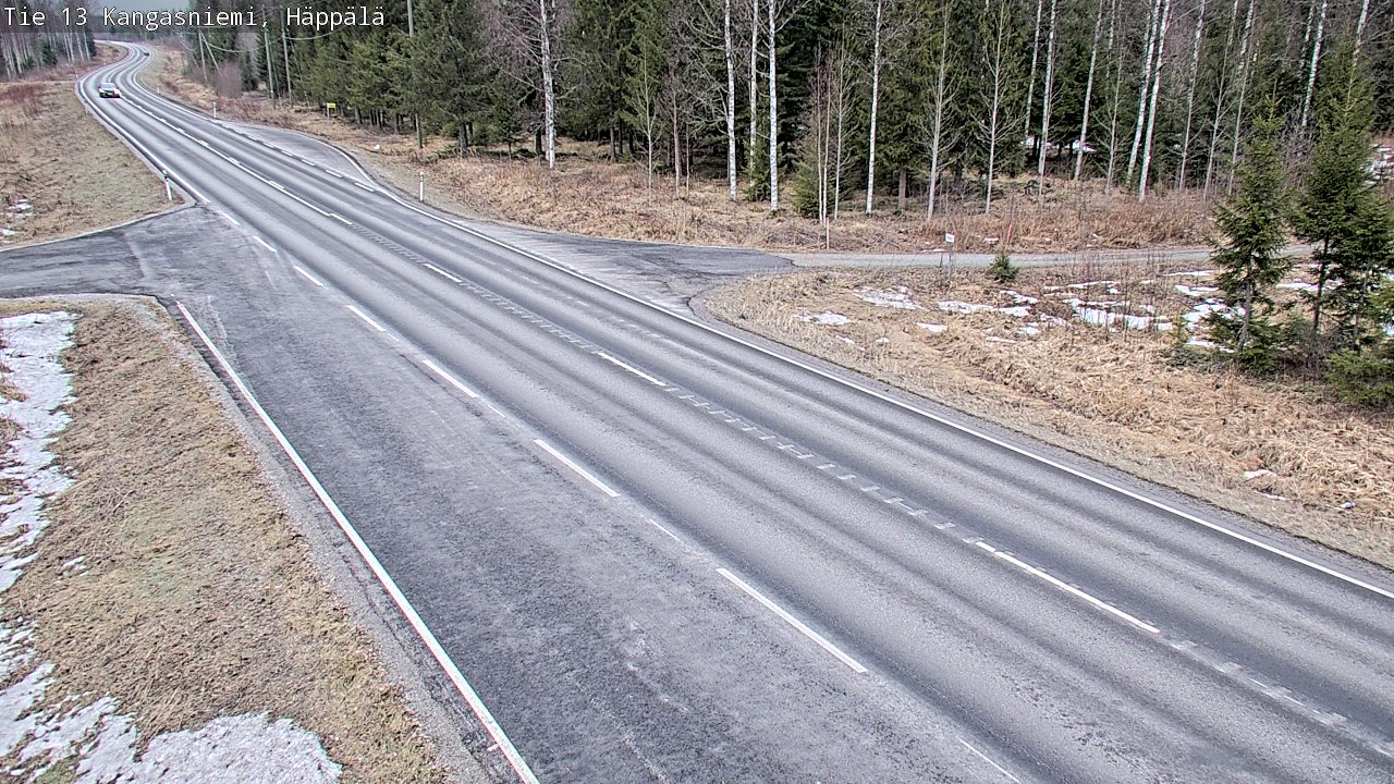 Kelikamerat Kuva Tie 13 Kangasniemi, Häppälä, Kangasniemi, Etelä-Savo