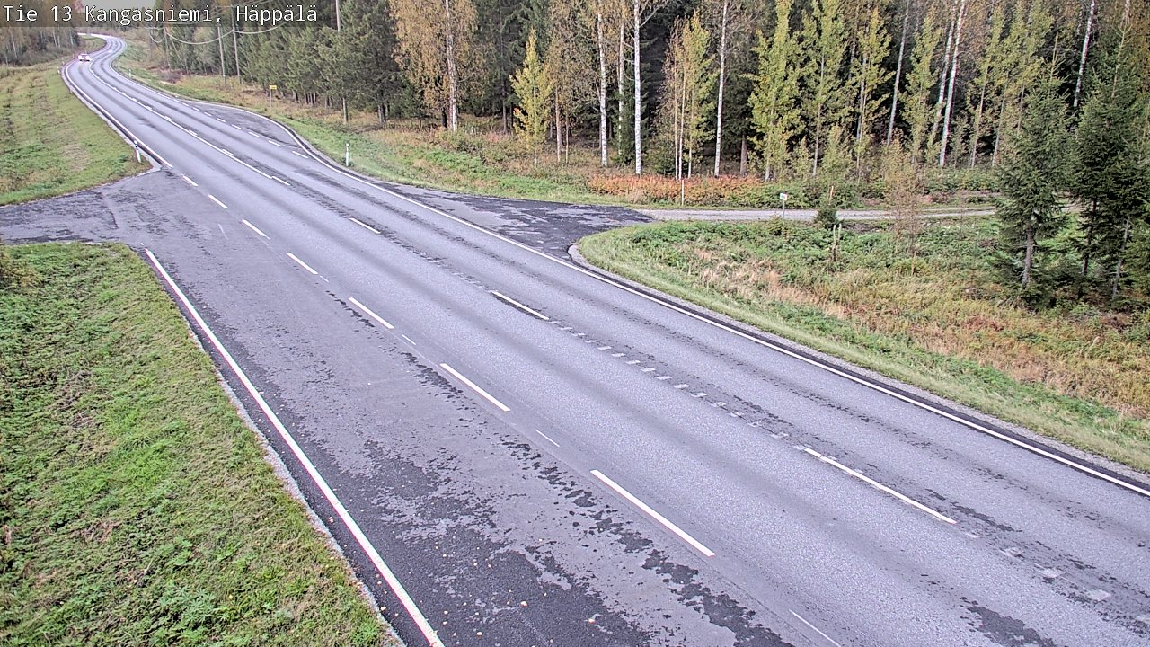 Weather Camera Image Road 13 Kangasniemi, Häppälä, Kangasniemi, Etelä-Savo
