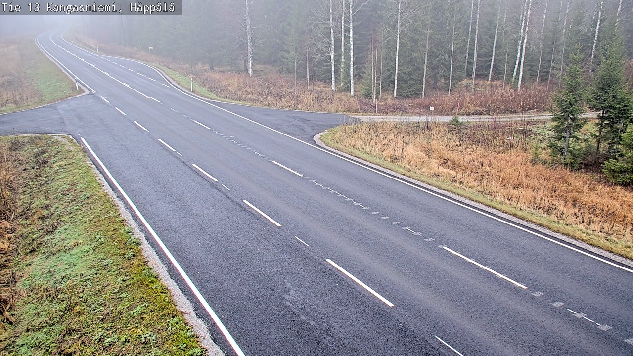 Kelikamerat Kuva Tie 13 Kangasniemi, Häppälä, Kangasniemi, Etelä-Savo