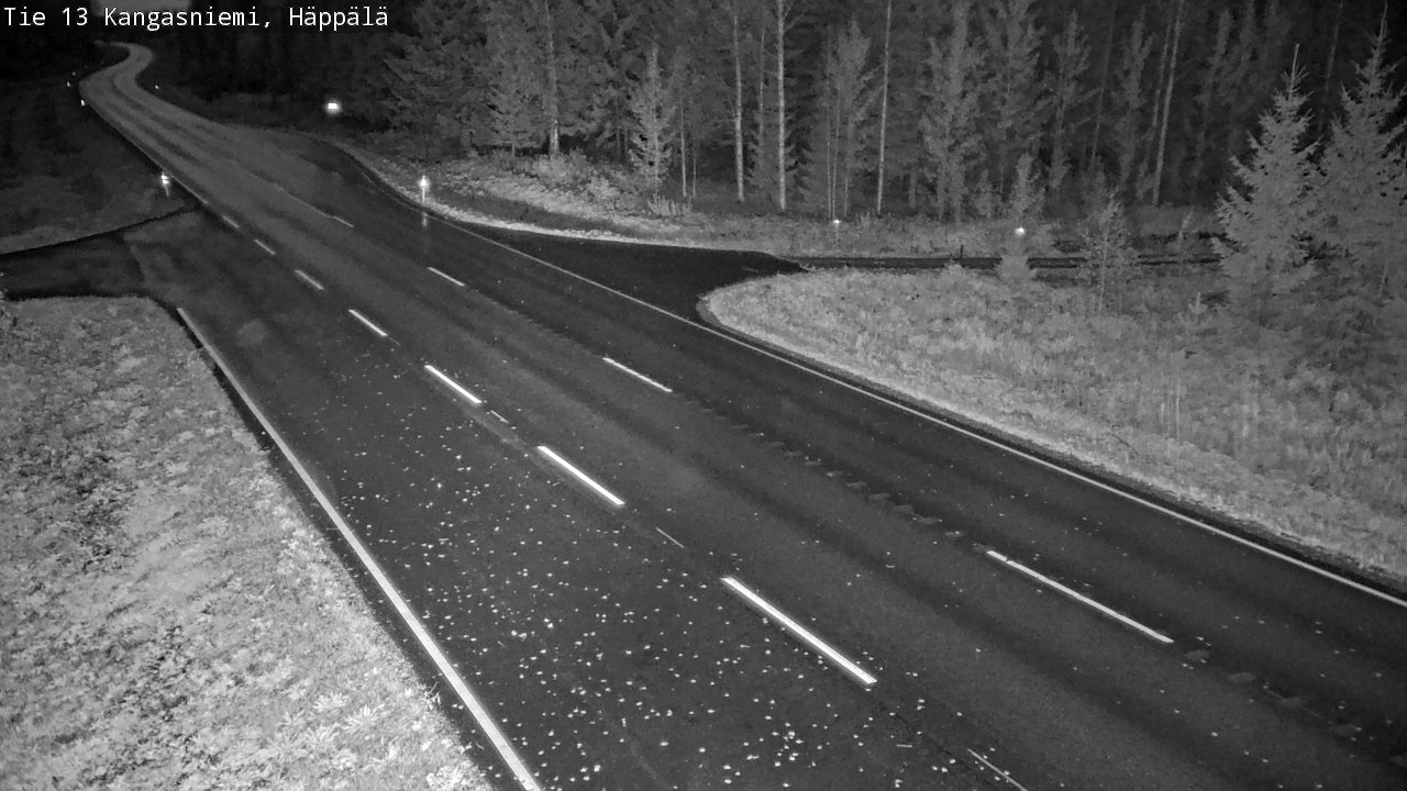 Weather Camera Image Road 13 Kangasniemi, Häppälä, Kangasniemi, Etelä-Savo