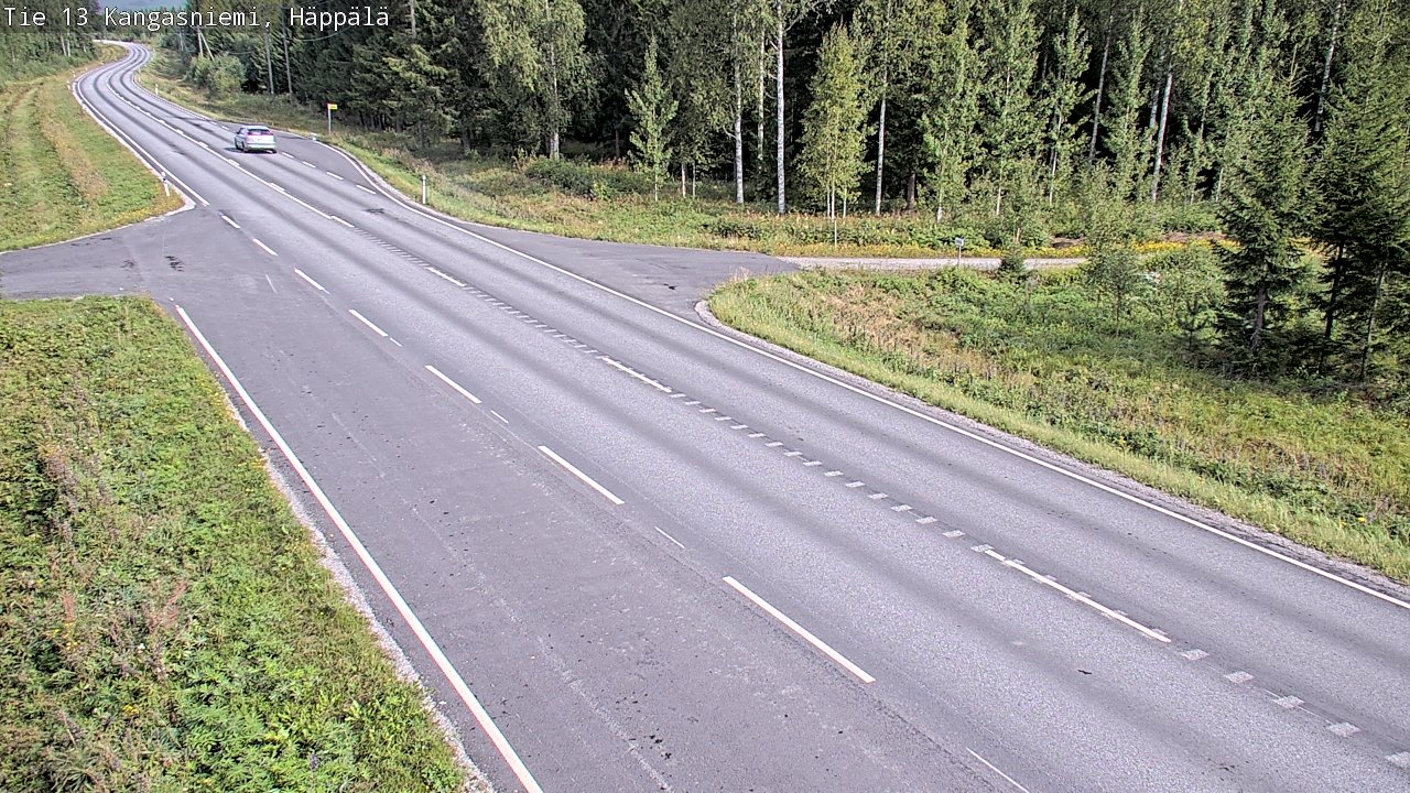 Kelikamerat Kuva Tie 13 Kangasniemi, Häppälä, Kangasniemi, Etelä-Savo