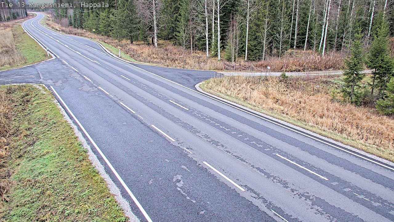 Kelikamerat Kuva Tie 13 Kangasniemi, Häppälä, Kangasniemi, Etelä-Savo