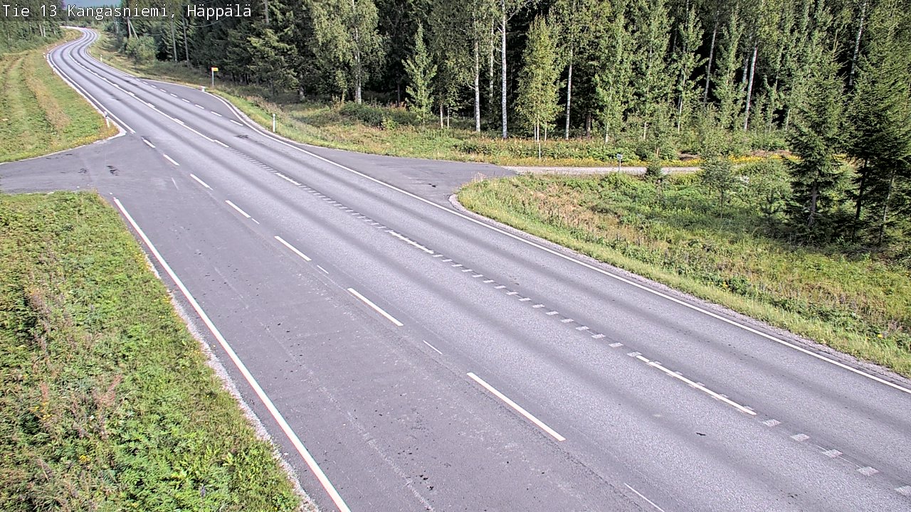 Kelikamerat Kuva Tie 13 Kangasniemi, Häppälä, Kangasniemi, Etelä-Savo