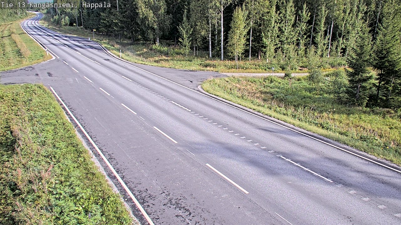 Kelikamerat Kuva Tie 13 Kangasniemi, Häppälä, Kangasniemi, Etelä-Savo