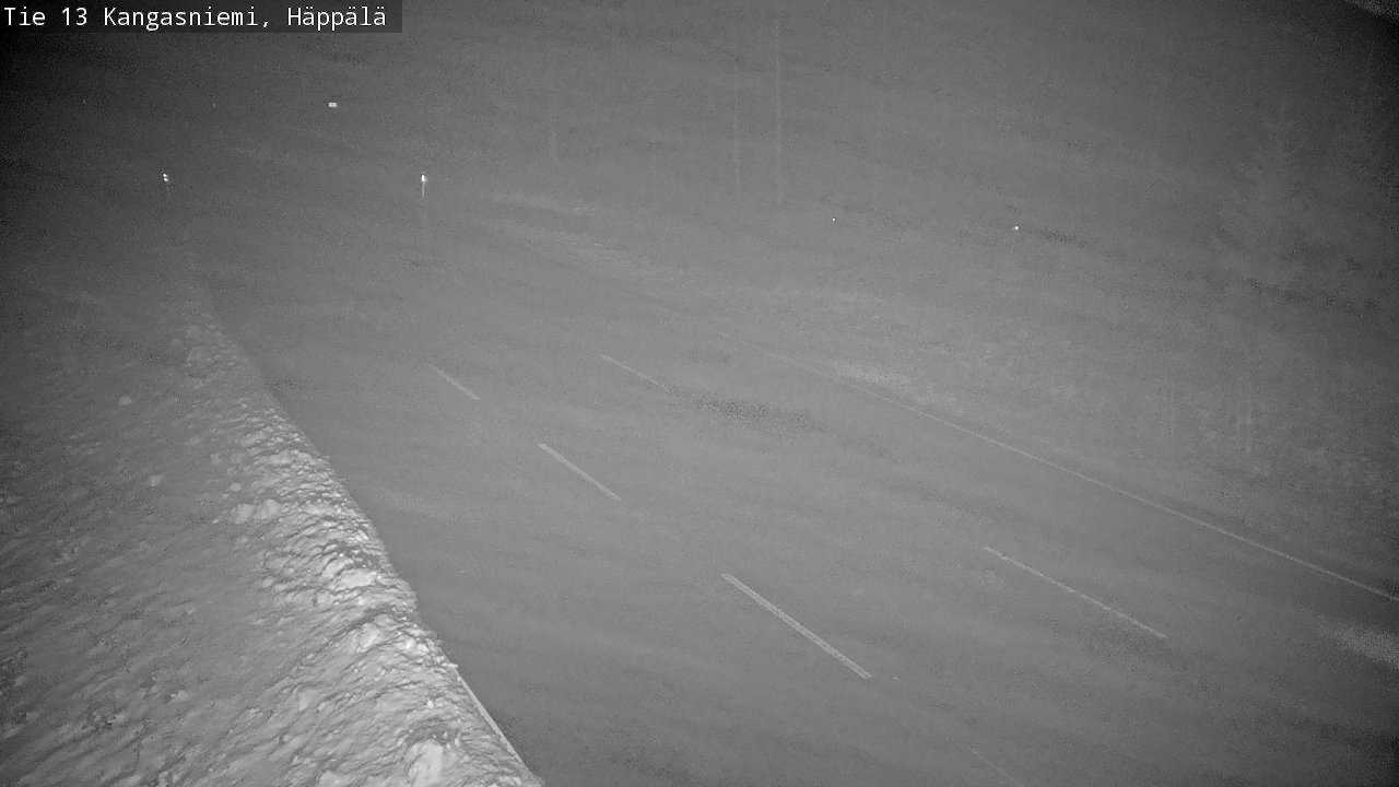 Weather Camera Image Väg 13 Kangasniemi, Häppälä, Kangasniemi, Etelä-Savo