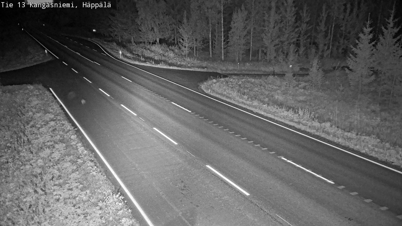 Kelikamerat Kuva Tie 13 Kangasniemi, Häppälä, Kangasniemi, Etelä-Savo