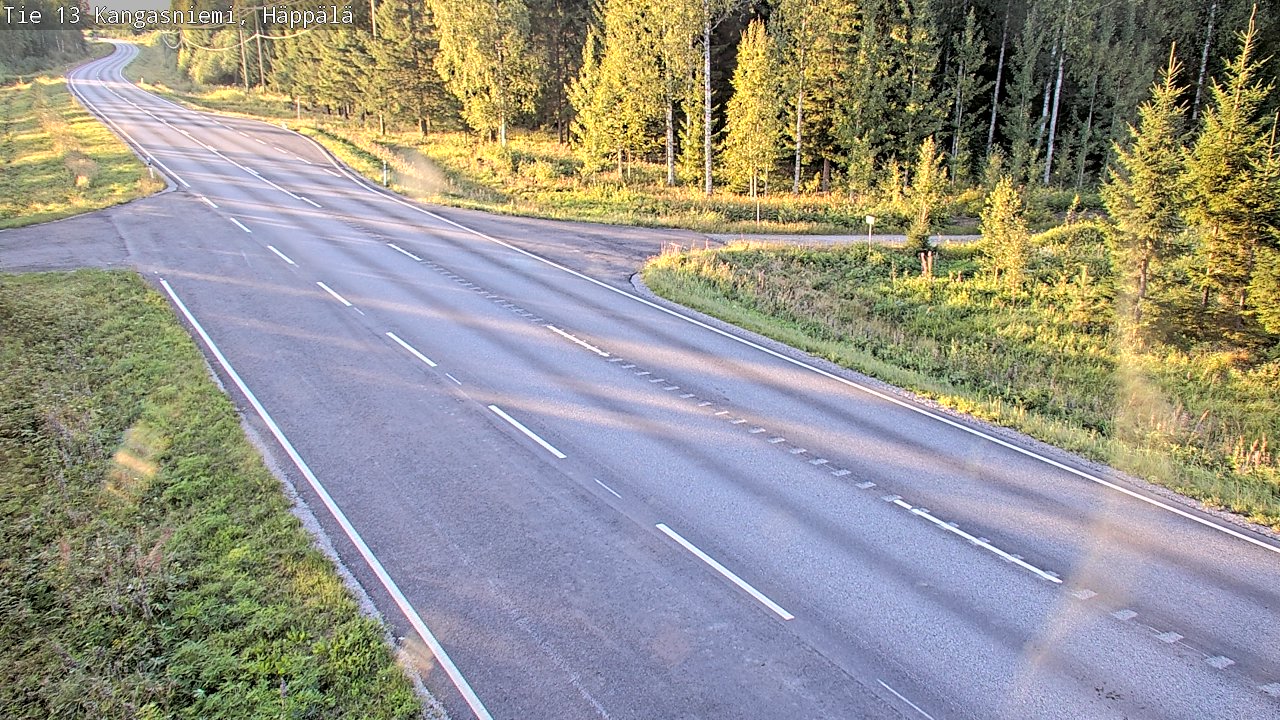 Kelikamerat Kuva Tie 13 Kangasniemi, Häppälä, Kangasniemi, Etelä-Savo