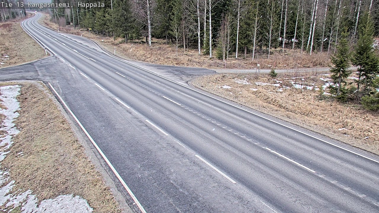 Kelikamerat Kuva Tie 13 Kangasniemi, Häppälä, Kangasniemi, Etelä-Savo