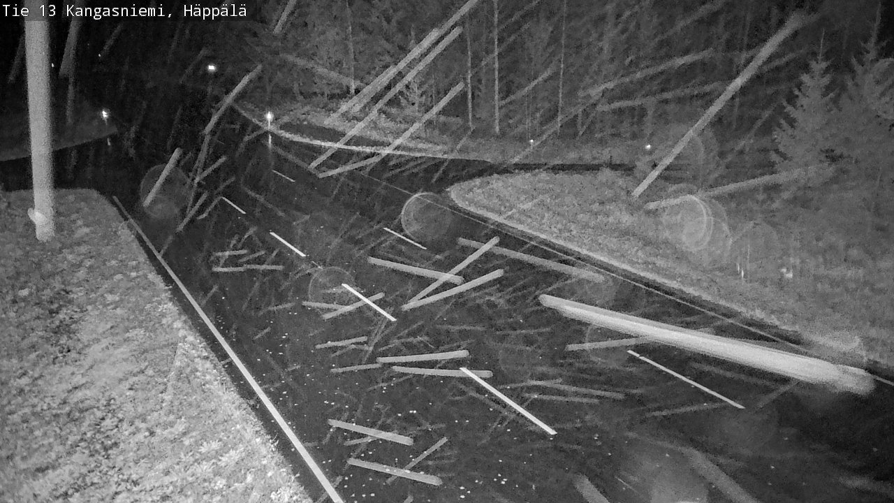 Weather Camera Image Road 13 Kangasniemi, Häppälä, Kangasniemi, Etelä-Savo