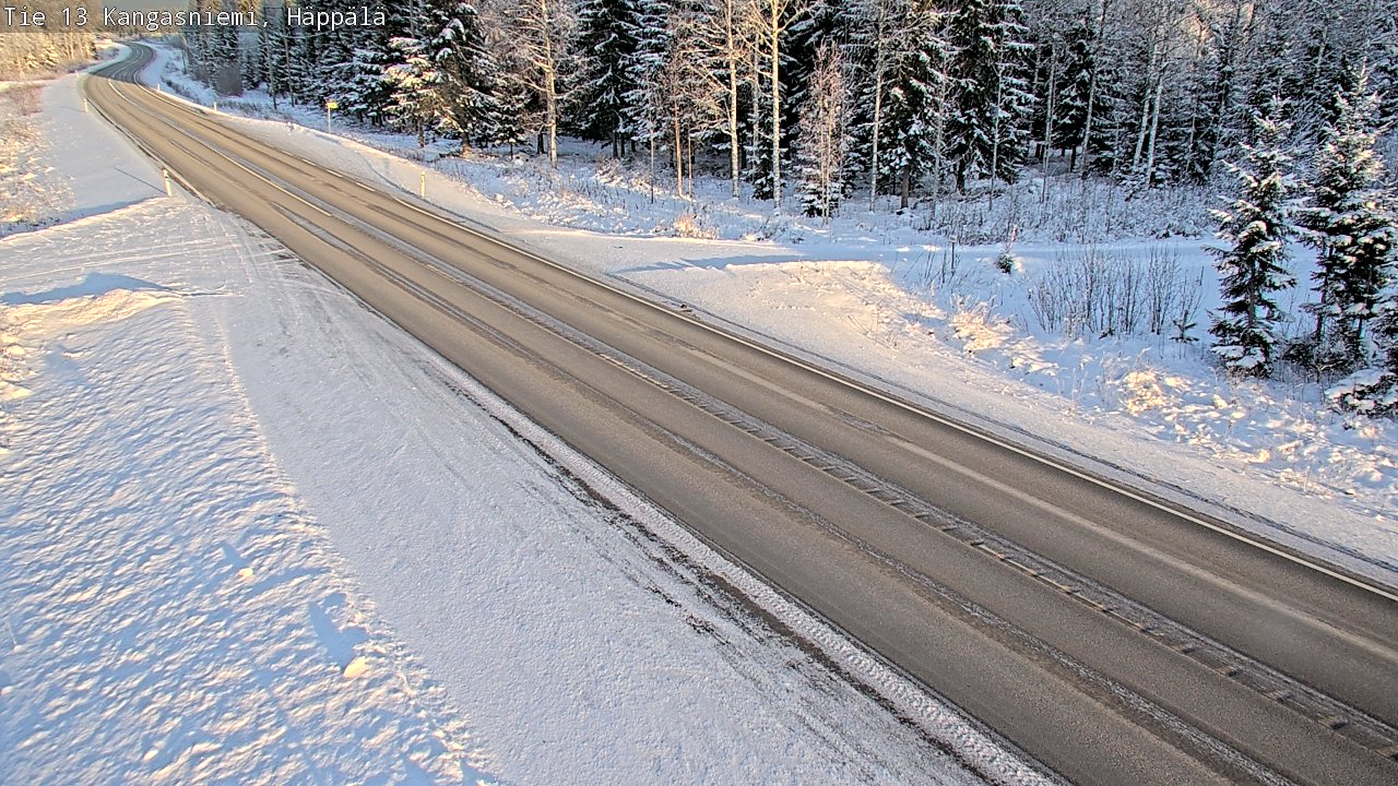 Kelikamerat Kuva Tie 13 Kangasniemi, Häppälä, Kangasniemi, Etelä-Savo