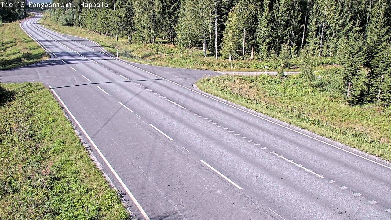 Kelikamerat Kuva Tie 13 Kangasniemi, Häppälä, Kangasniemi, Etelä-Savo