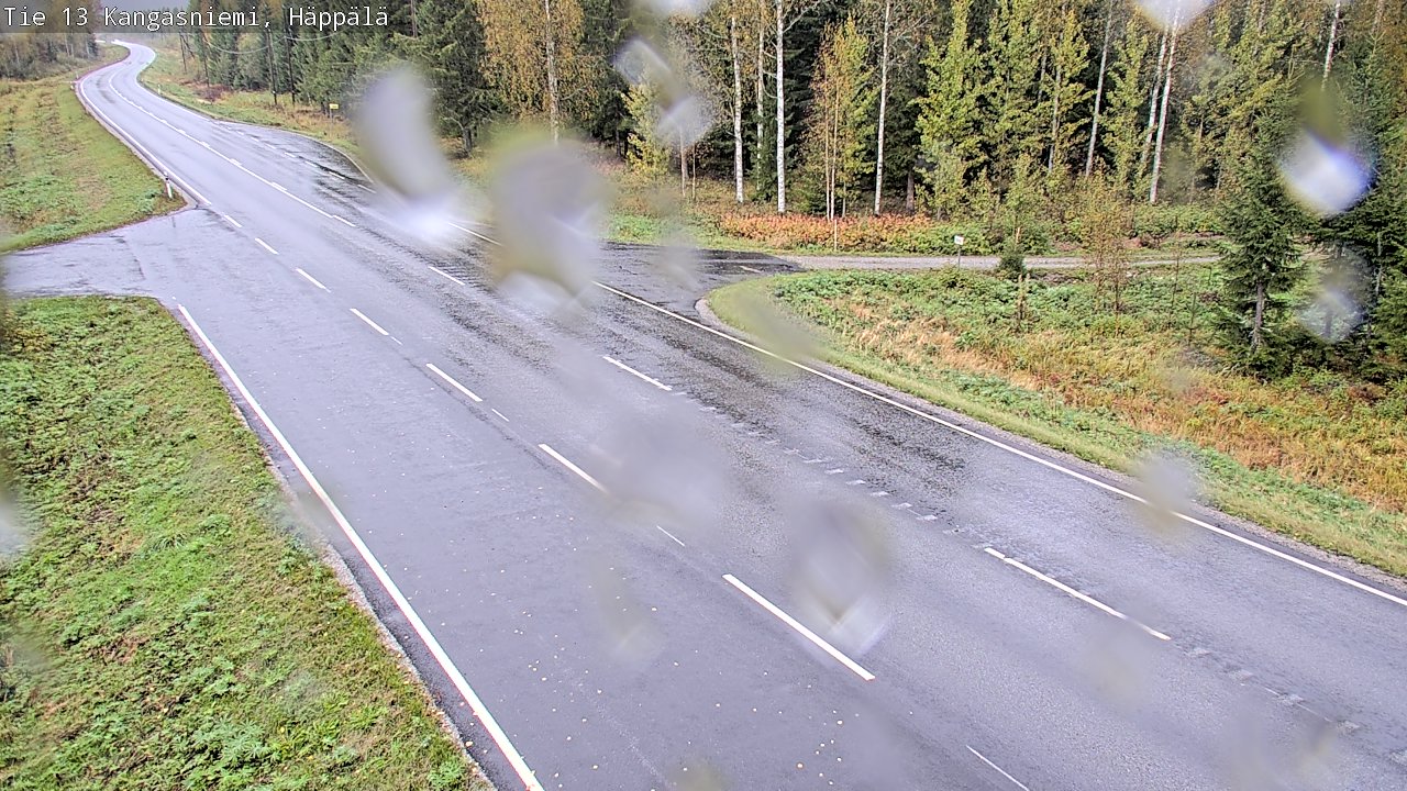 Weather Camera Image Road 13 Kangasniemi, Häppälä, Kangasniemi, Etelä-Savo