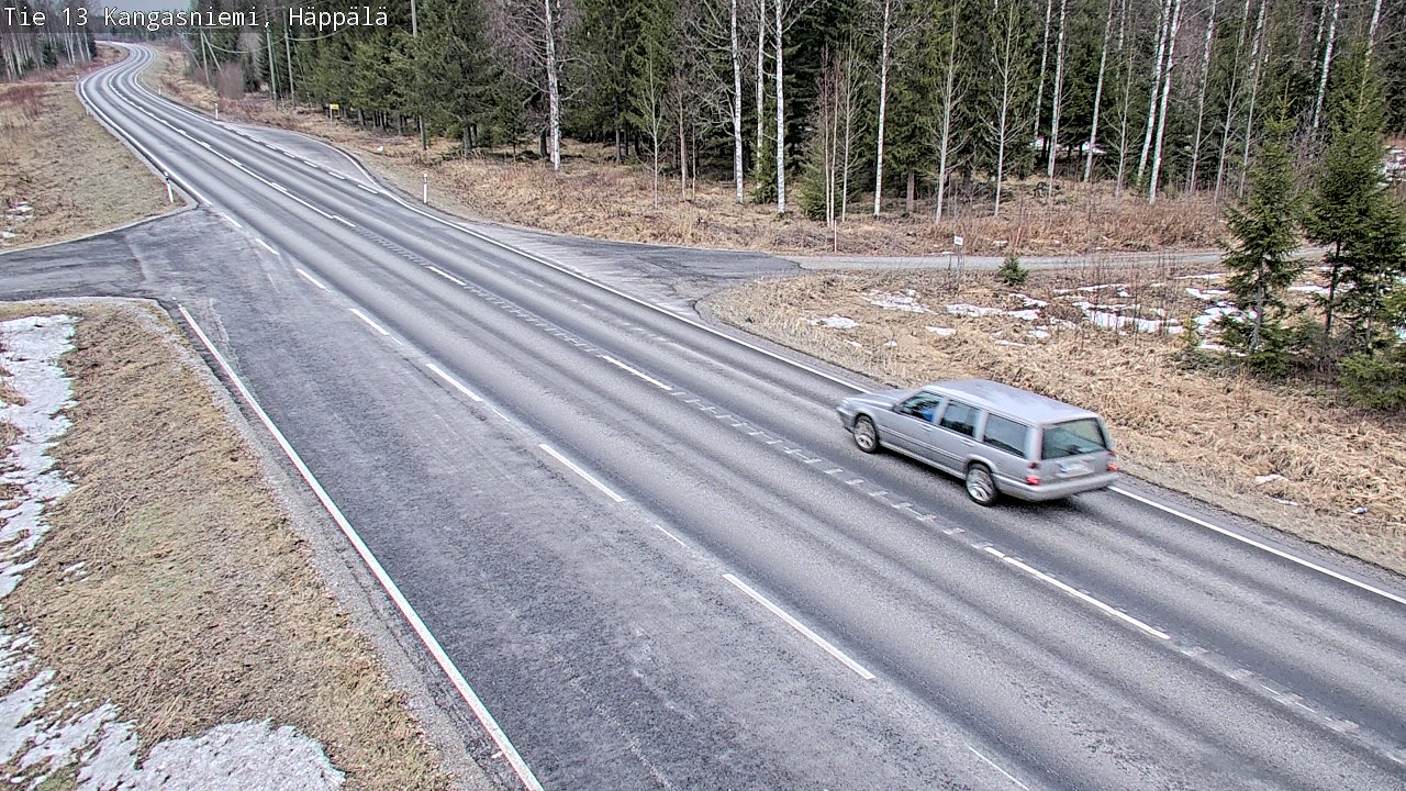 Kelikamerat Kuva Tie 13 Kangasniemi, Häppälä, Kangasniemi, Etelä-Savo