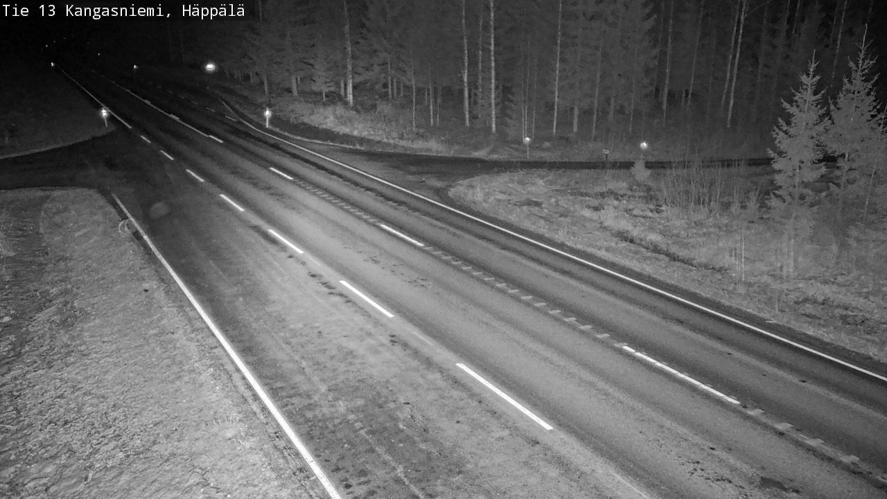 Kelikamerat Kuva Tie 13 Kangasniemi, Häppälä, Kangasniemi, Etelä-Savo