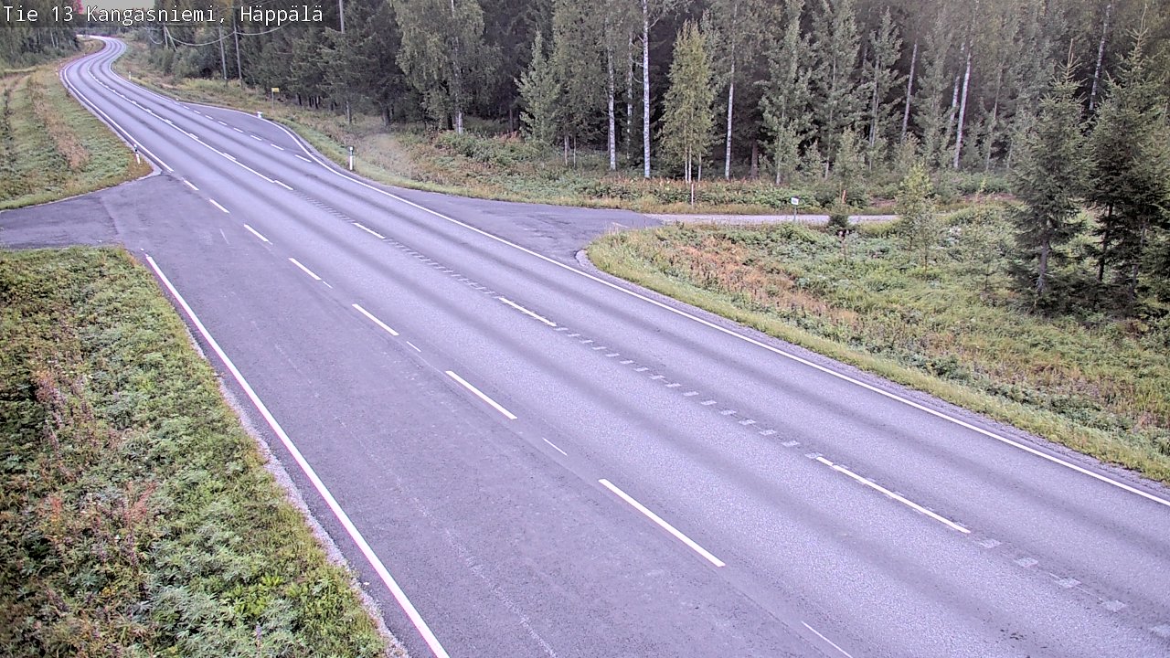 Kelikamerat Kuva Tie 13 Kangasniemi, Häppälä, Kangasniemi, Etelä-Savo