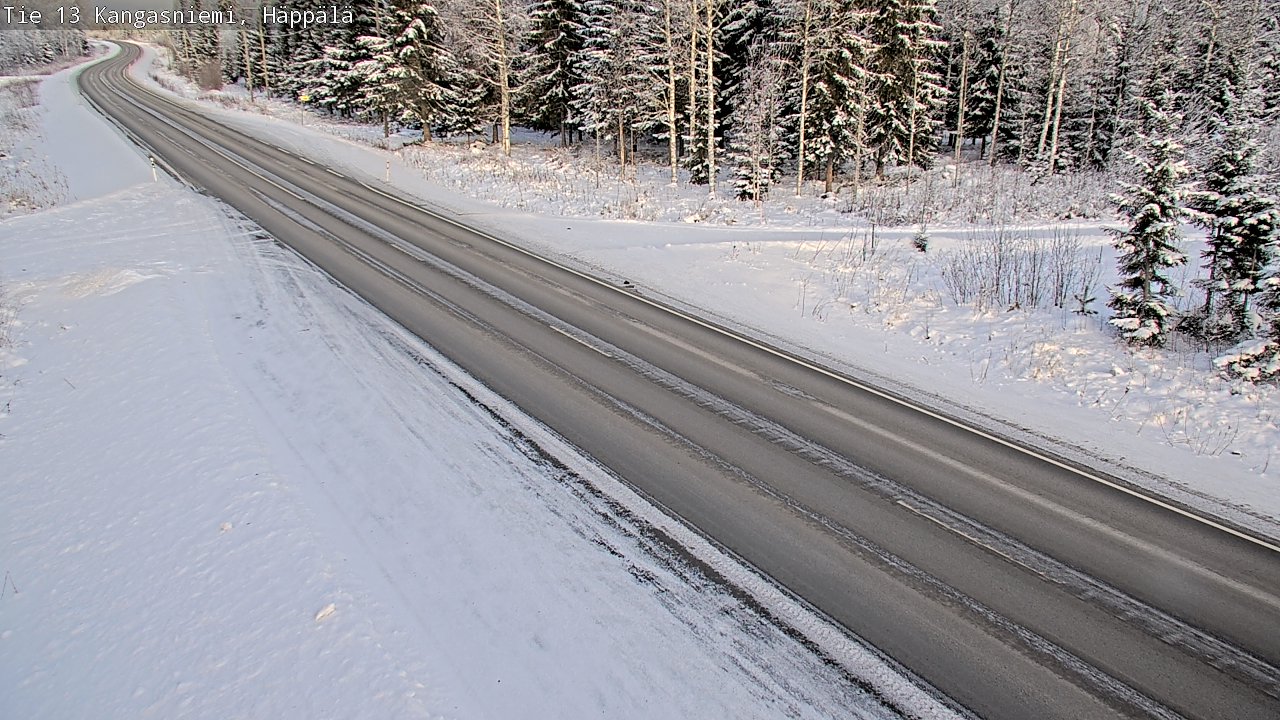 Kelikamerat Kuva Tie 13 Kangasniemi, Häppälä, Kangasniemi, Etelä-Savo