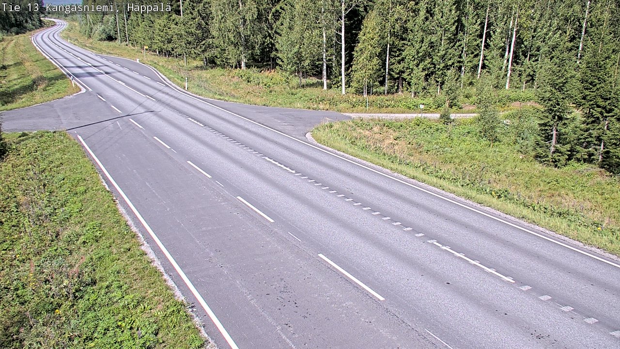 Kelikamerat Kuva Tie 13 Kangasniemi, Häppälä, Kangasniemi, Etelä-Savo