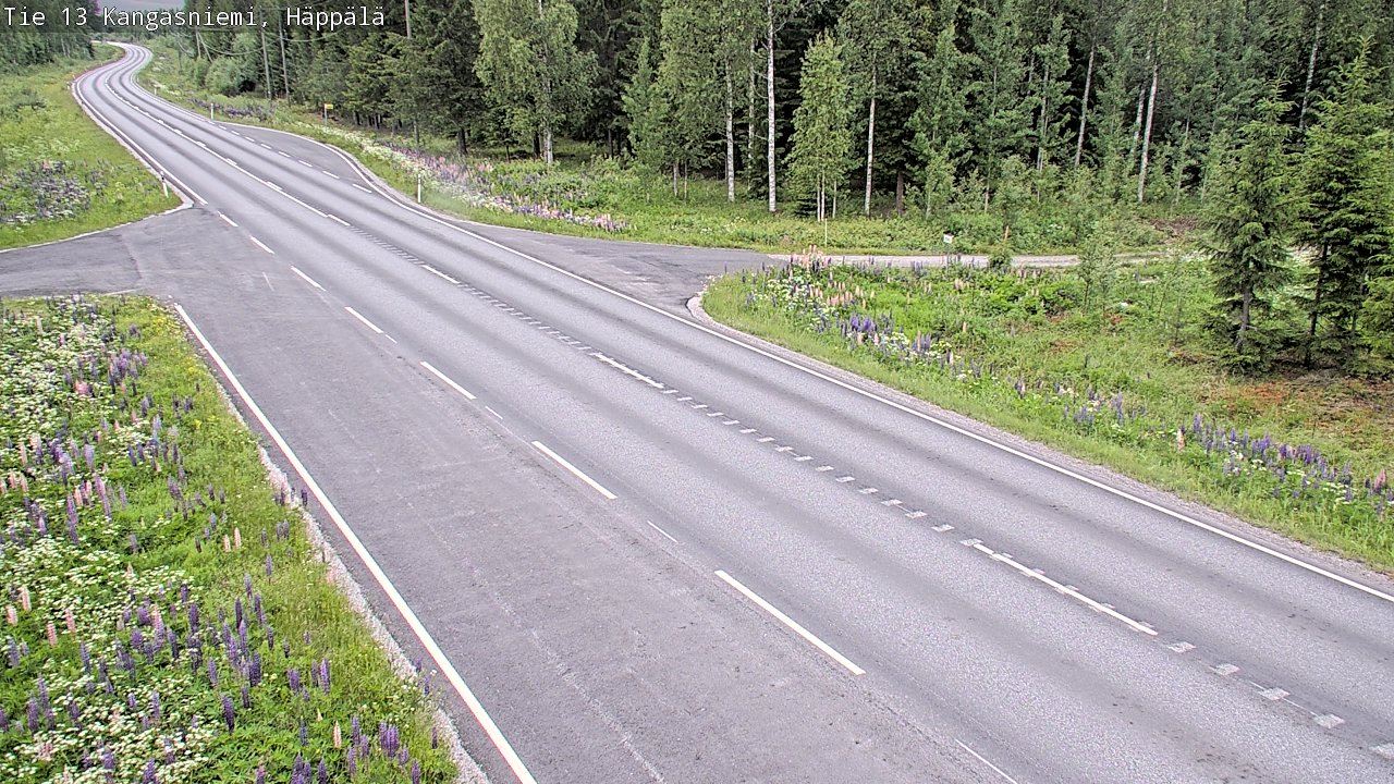 Kelikamerat Kuva Tie 13 Kangasniemi, Häppälä, Kangasniemi, Etelä-Savo
