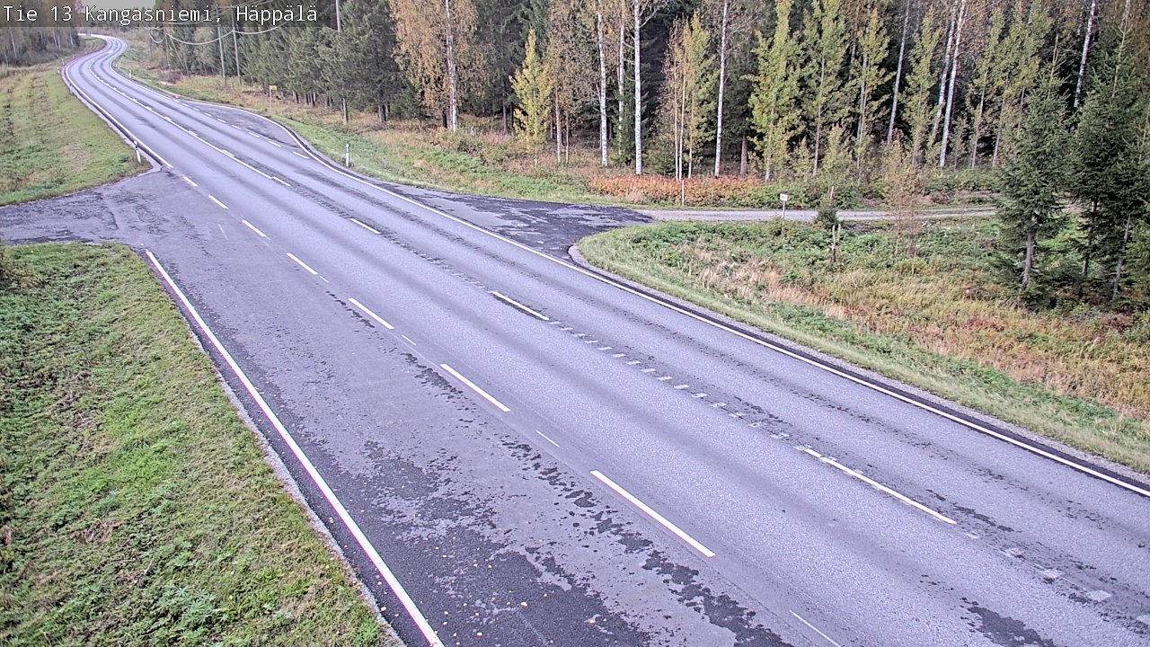 Weather Camera Image Road 13 Kangasniemi, Häppälä, Kangasniemi, Etelä-Savo