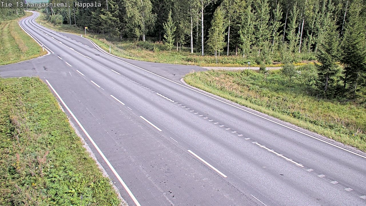 Kelikamerat Kuva Tie 13 Kangasniemi, Häppälä, Kangasniemi, Etelä-Savo