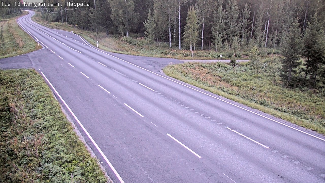 Kelikamerat Kuva Tie 13 Kangasniemi, Häppälä, Kangasniemi, Etelä-Savo