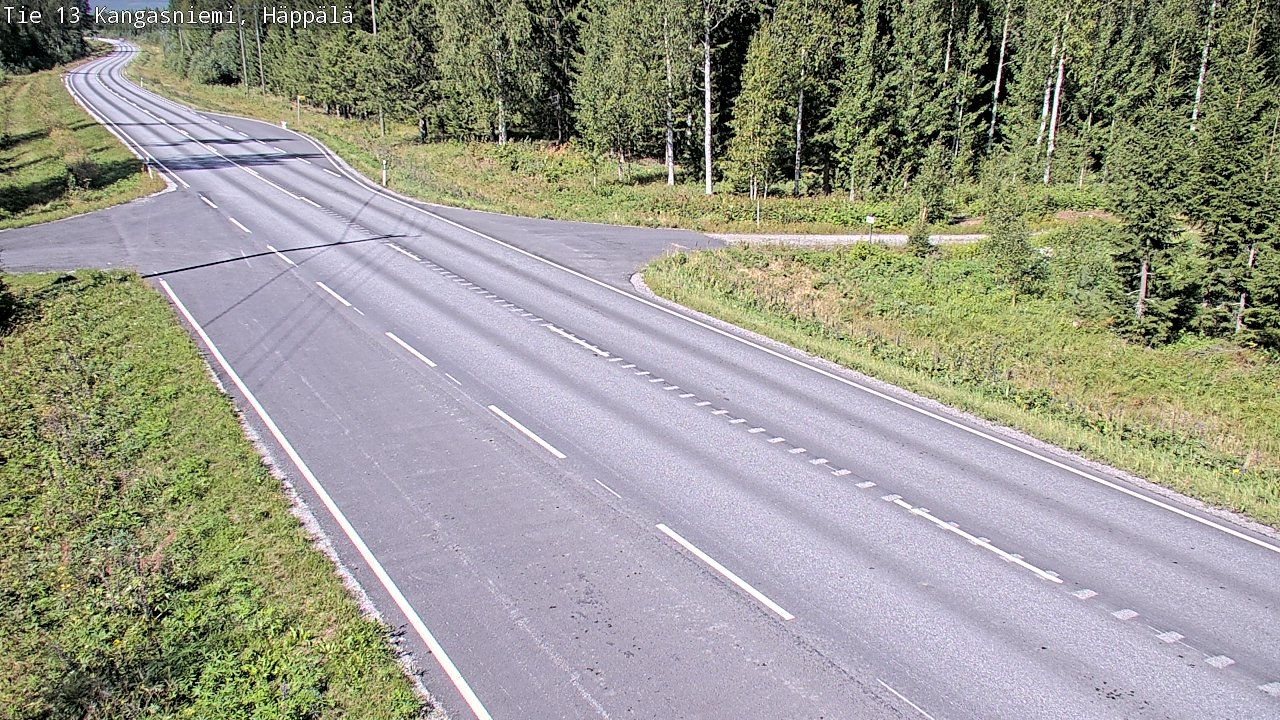 Kelikamerat Kuva Tie 13 Kangasniemi, Häppälä, Kangasniemi, Etelä-Savo