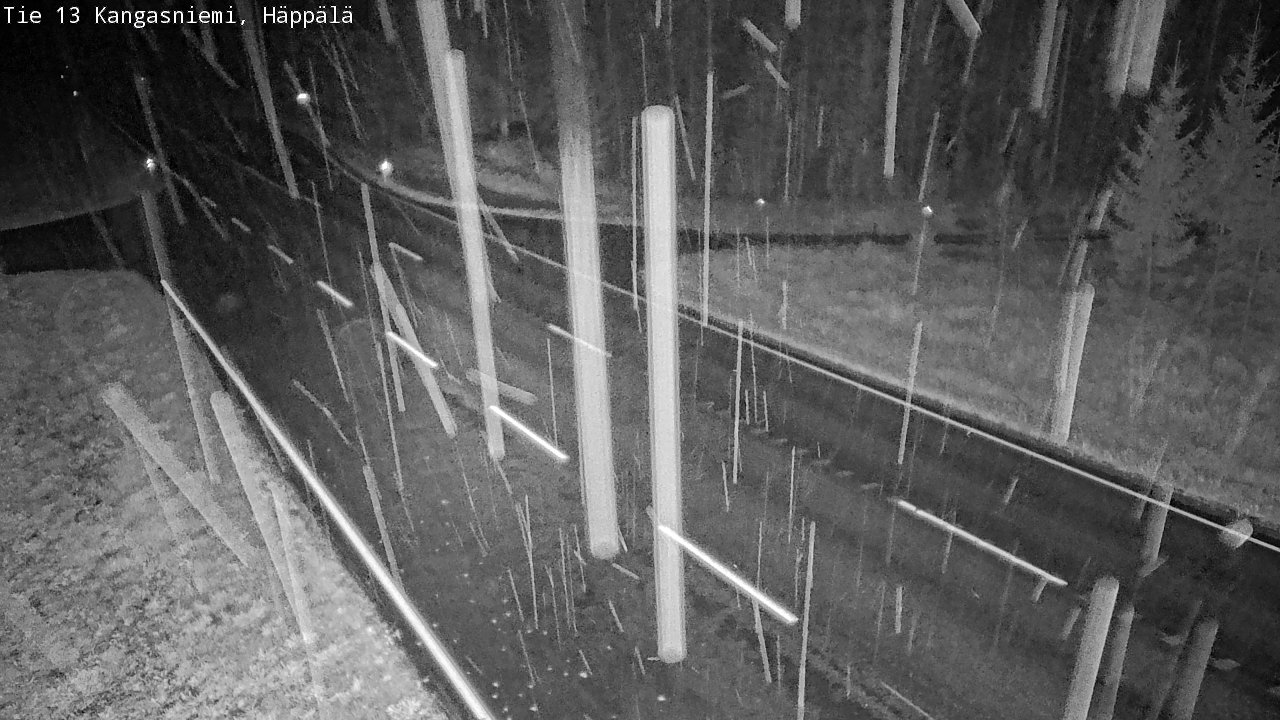 Weather Camera Image Road 13 Kangasniemi, Häppälä, Kangasniemi, Etelä-Savo