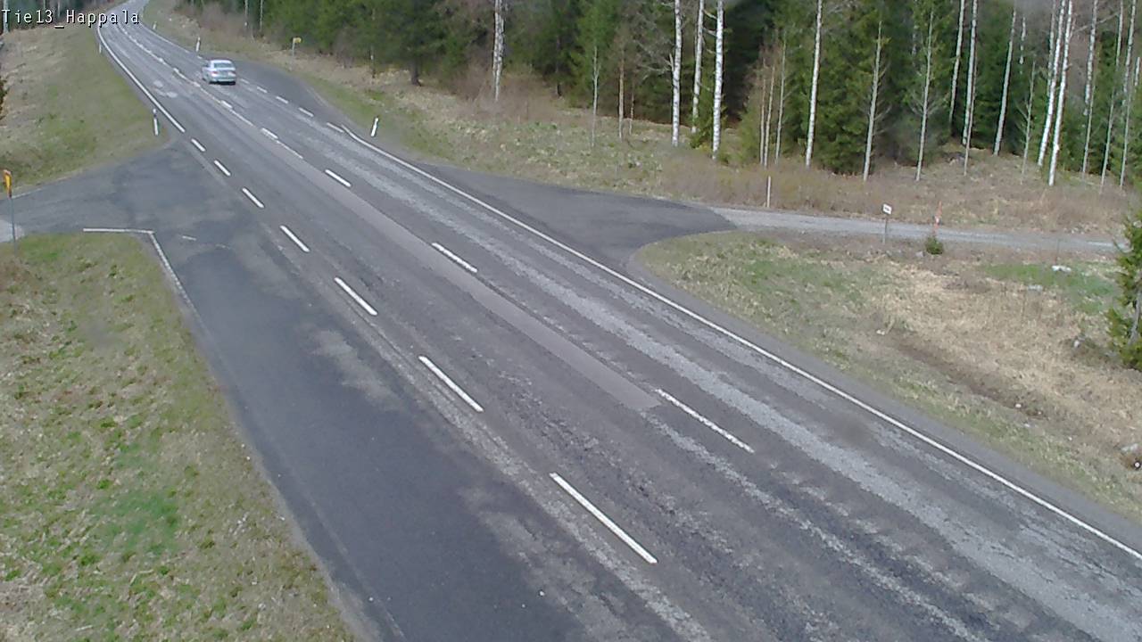 Weather Camera Image Road 13 Kangasniemi, Häppälä, Kangasniemi, Etelä-Savo