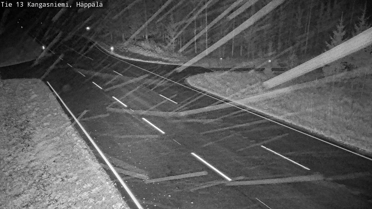 Weather Camera Image Road 13 Kangasniemi, Häppälä, Kangasniemi, Etelä-Savo