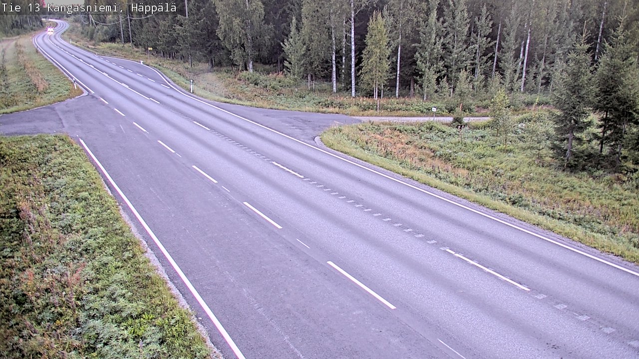Kelikamerat Kuva Tie 13 Kangasniemi, Häppälä, Kangasniemi, Etelä-Savo