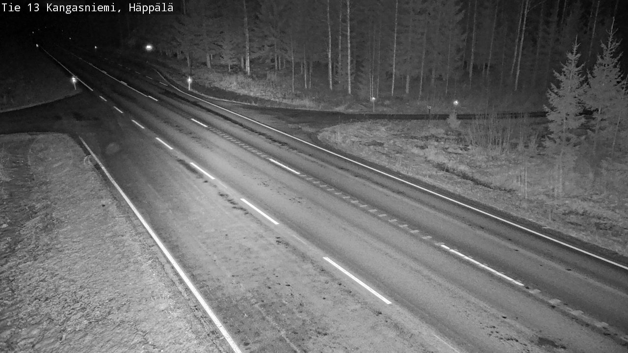 Kelikamerat Kuva Tie 13 Kangasniemi, Häppälä, Kangasniemi, Etelä-Savo
