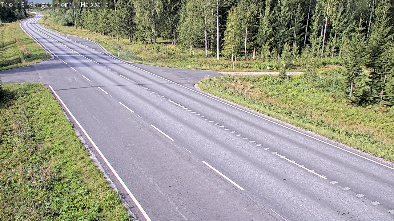 Kelikamerat Kuva Tie 13 Kangasniemi, Häppälä, Kangasniemi, Etelä-Savo