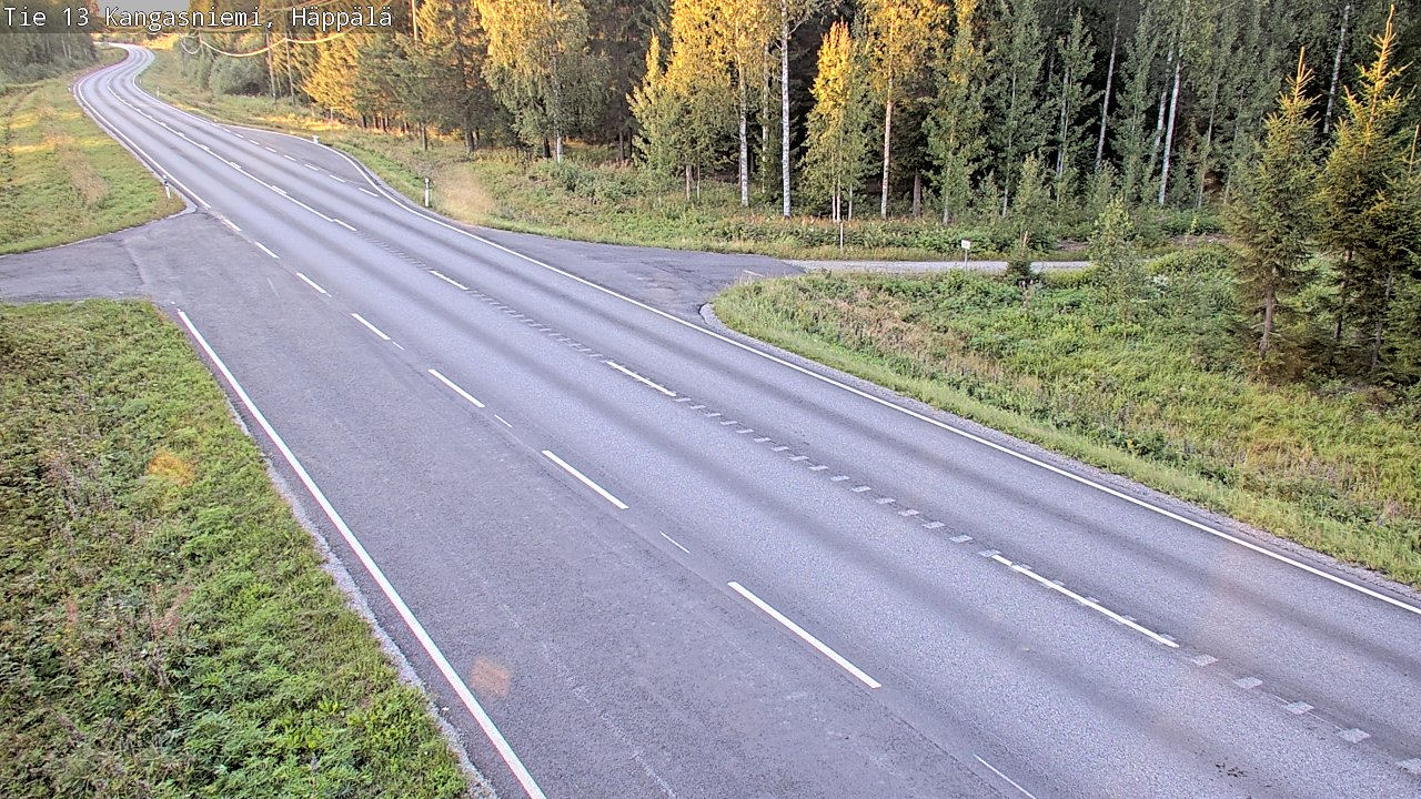 Kelikamerat Kuva Tie 13 Kangasniemi, Häppälä, Kangasniemi, Etelä-Savo