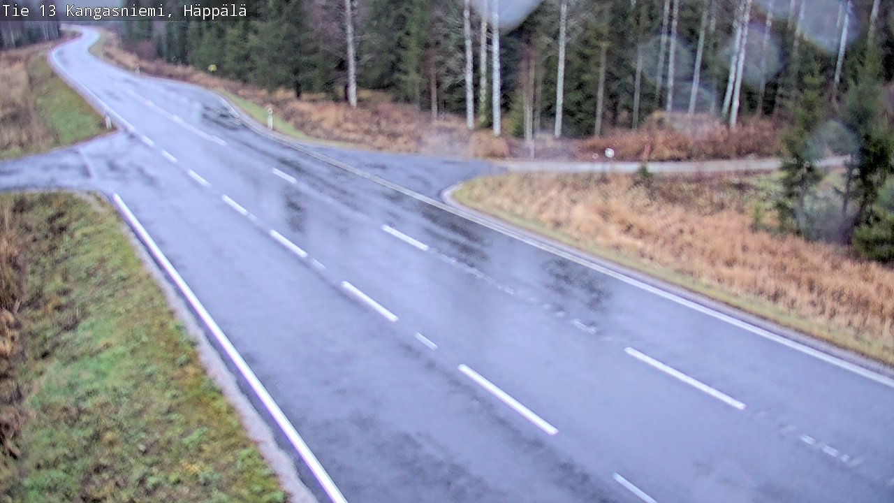 Kelikamerat Kuva Tie 13 Kangasniemi, Häppälä, Kangasniemi, Etelä-Savo