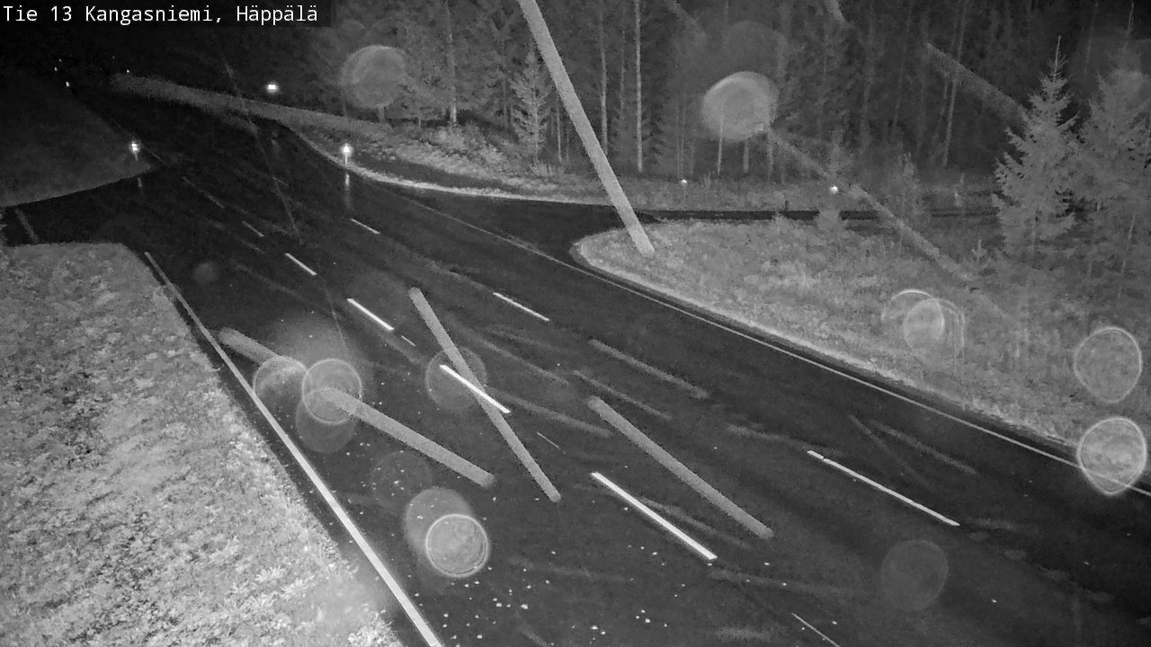 Weather Camera Image Road 13 Kangasniemi, Häppälä, Kangasniemi, Etelä-Savo