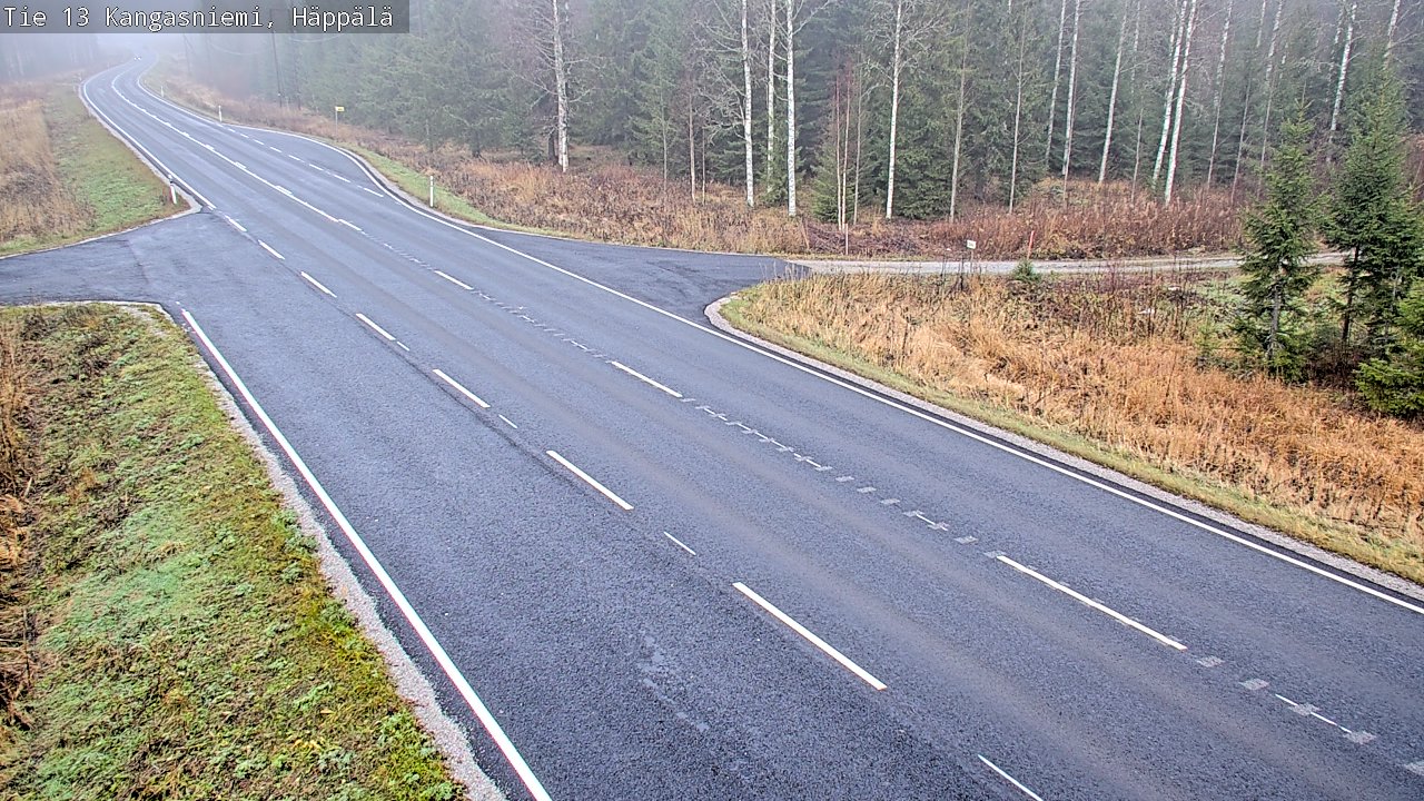 Kelikamerat Kuva Tie 13 Kangasniemi, Häppälä, Kangasniemi, Etelä-Savo