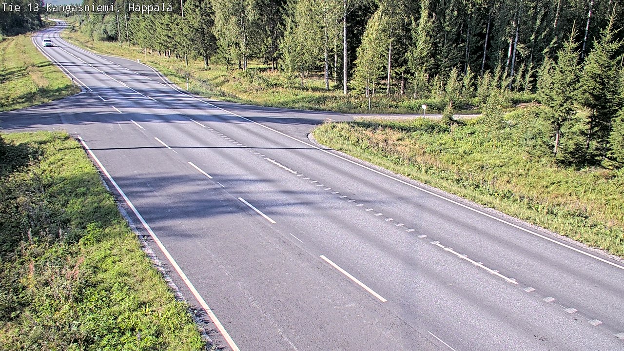 Kelikamerat Kuva Tie 13 Kangasniemi, Häppälä, Kangasniemi, Etelä-Savo